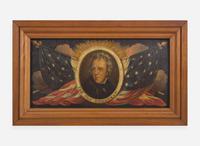 American School 19th century, Portrait of Andrew Jackson (1767-1845): "The Old Democrat"