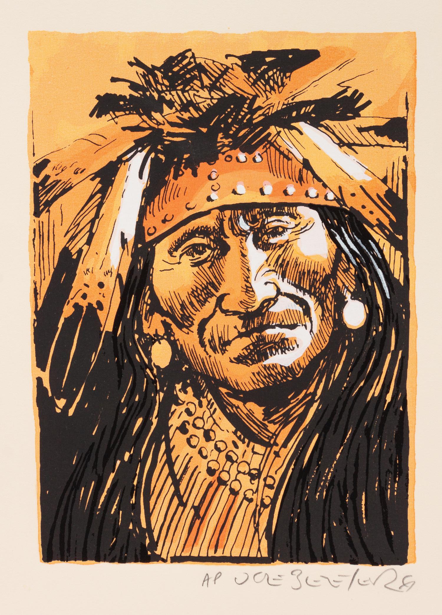 Two Etchings: Untitled Portrait I and Untitled Portrait II , Artist's Proof