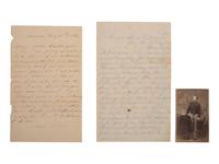 [CIVIL WAR]. A group of letters and documents related to officers in the Colored Infantry regiments, comprising: