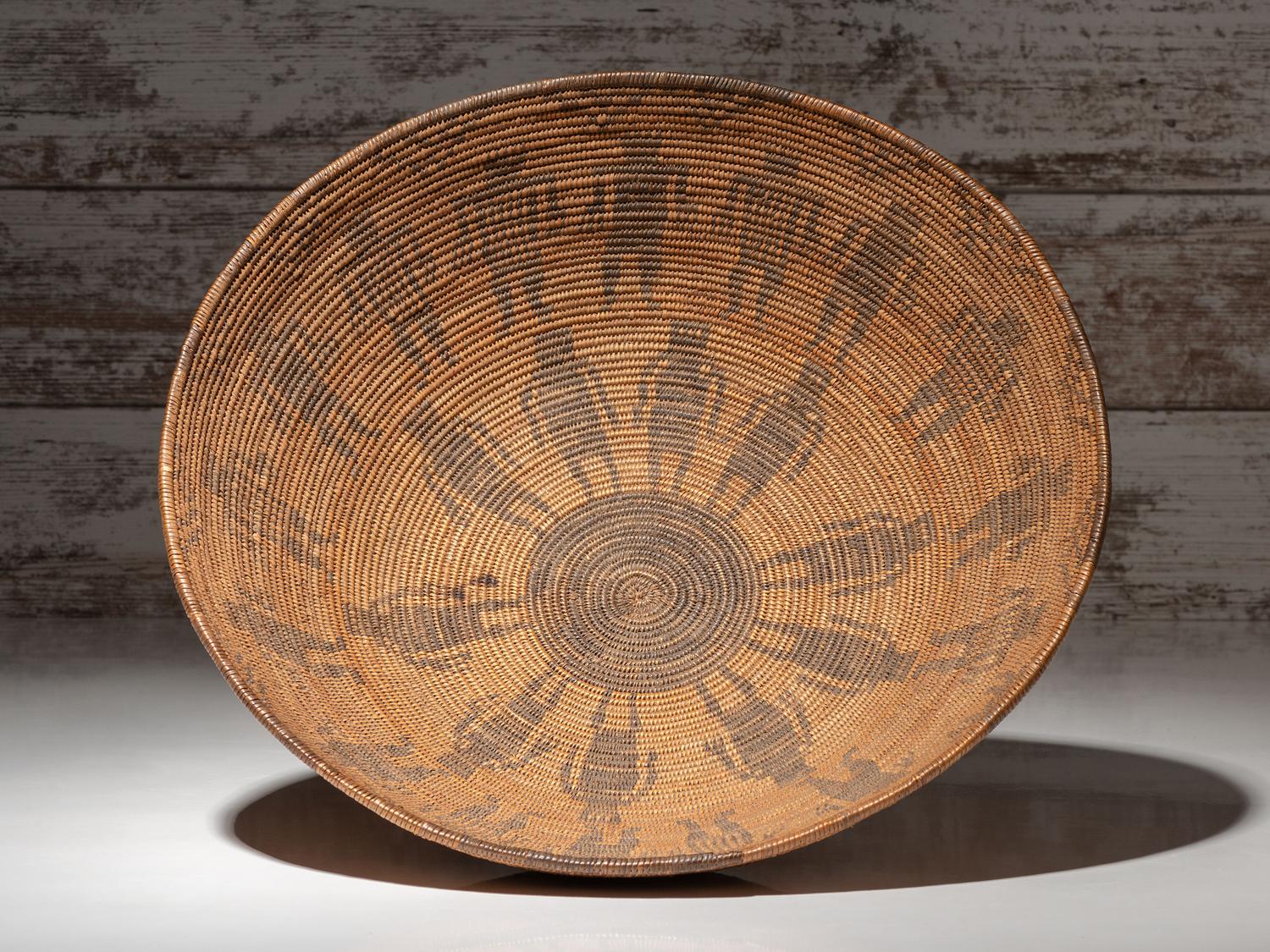 Apache Figural Basket