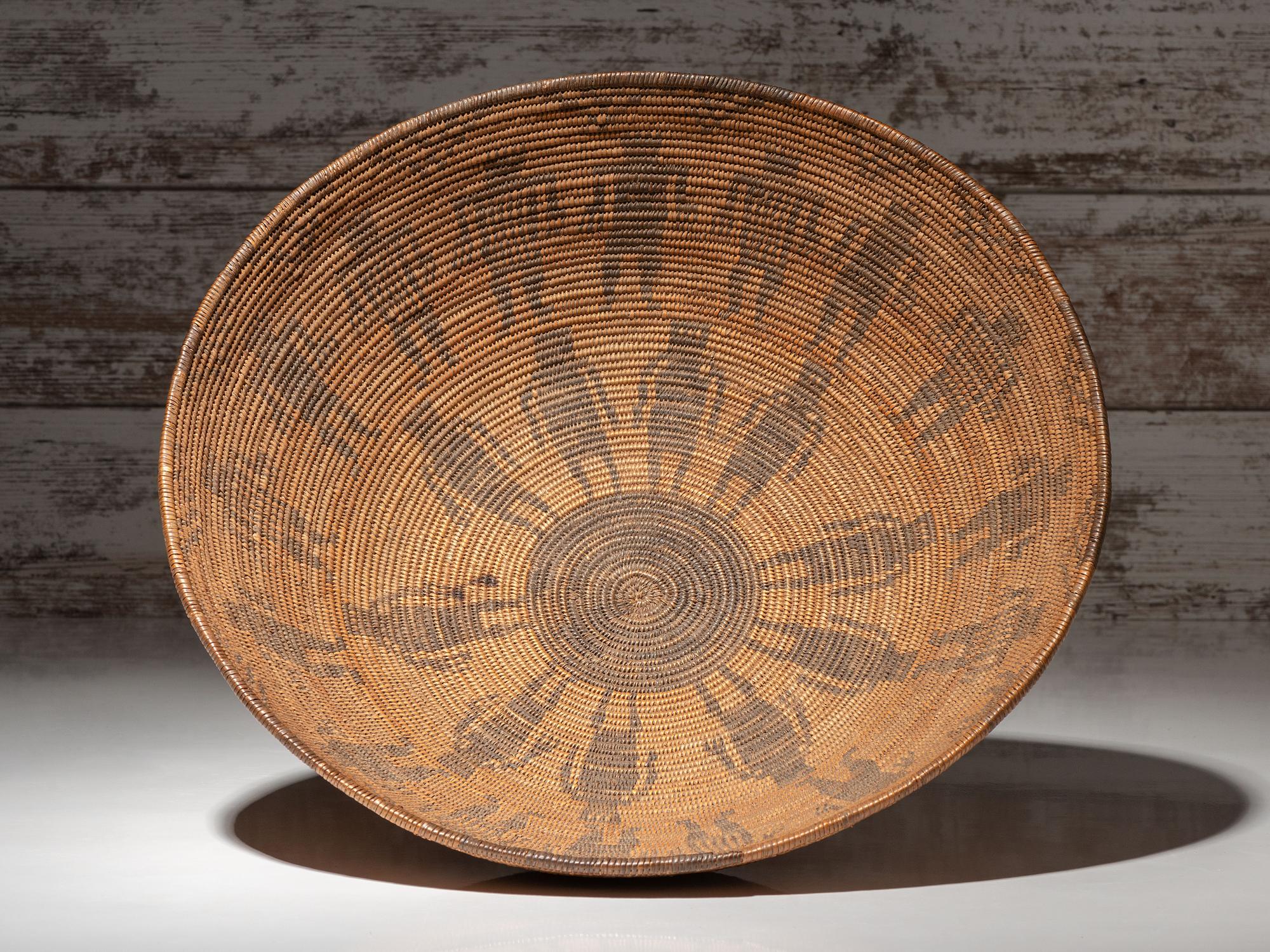 Apache Figural Basket