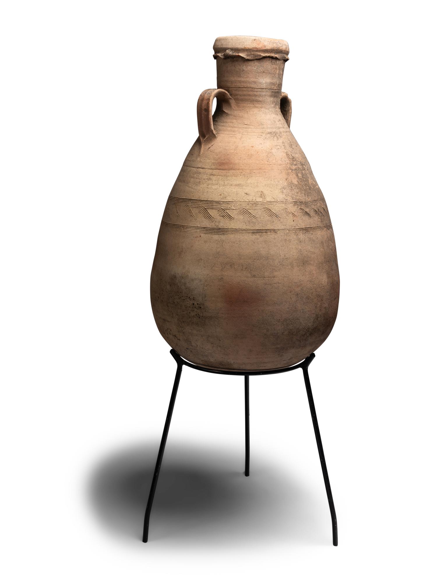 A Holyland Terracotta Amphora