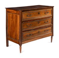 A Directoire Mahogany Commode