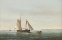 Wesley Webber (1841-1914) — Placid Waters, Boston Harbor