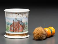 A Clergyman's Porcelain Occupational Shaving Mug