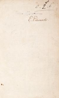 EDWARDS, JONATHAN. Some Thoughts Concerning the Present Revival of Religion in New England, 1753. Second edition.