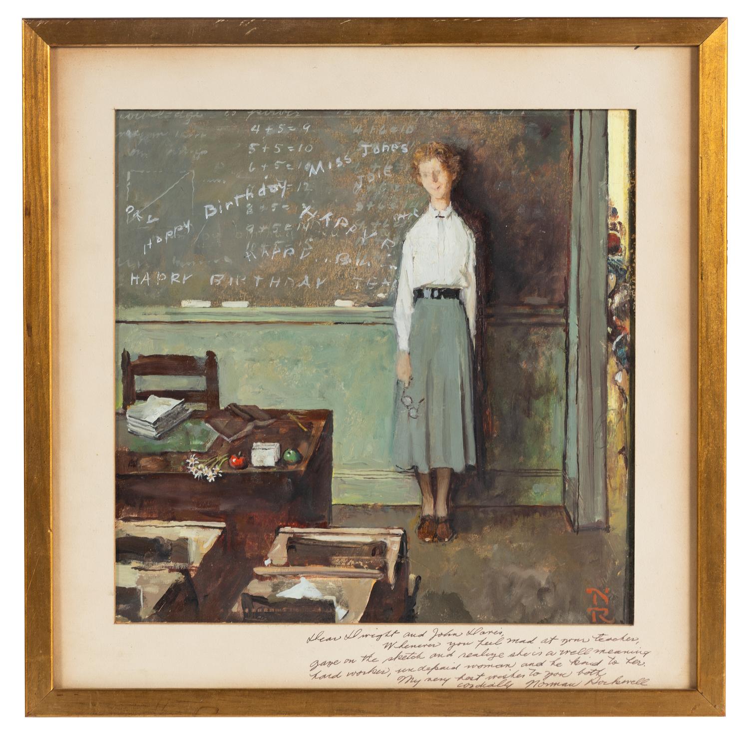 Study for Happy Birthday Miss Jones