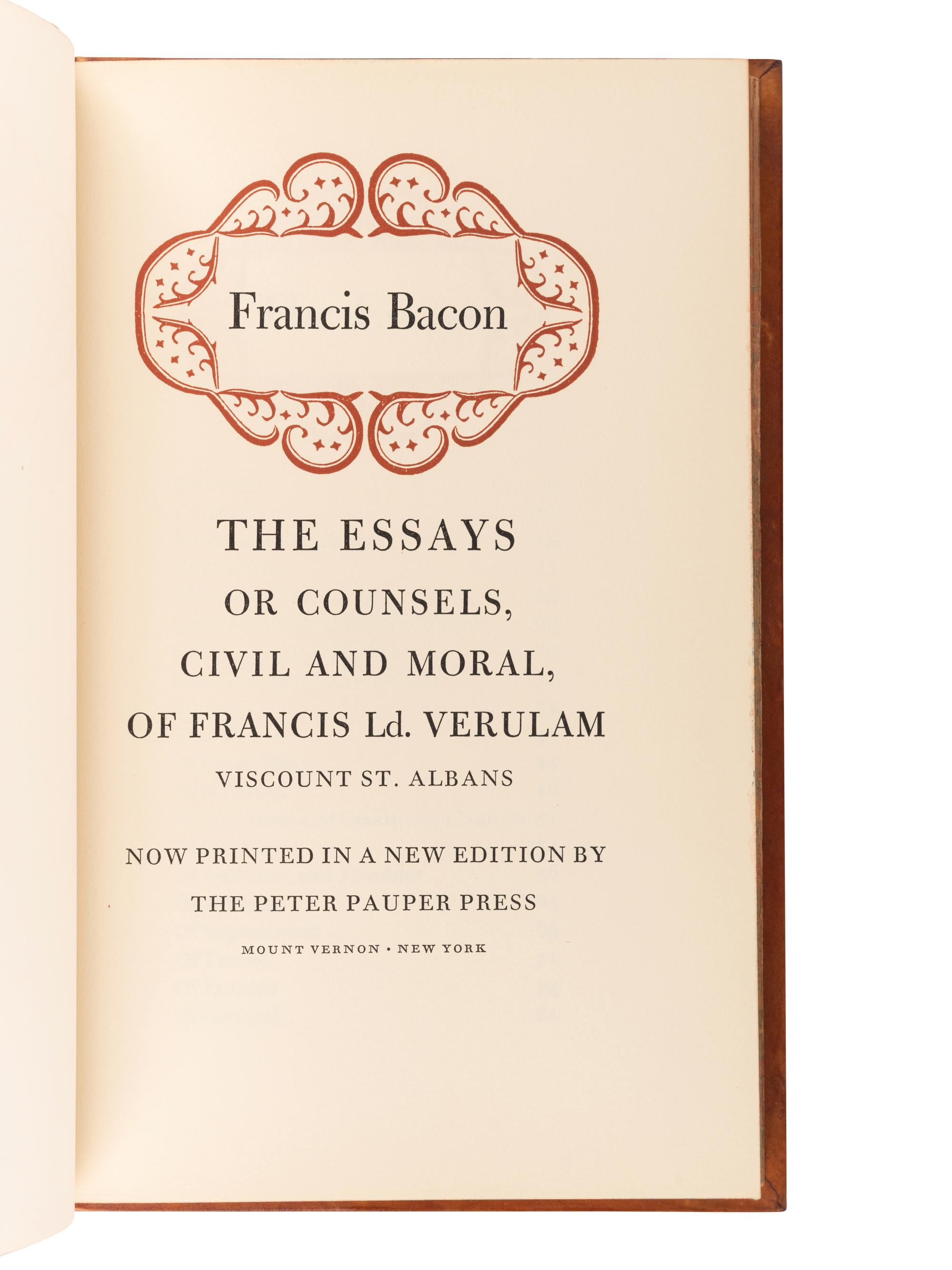 [LITERATURE -- ENGLISH]. A group of 9 works, including: