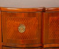 An Italian Baroque Style Parquetry Walnut Block Front Commode — 19th Century