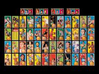 A Group of 110 1970 Topps Basketball Cards (Including Lew Alcindor / Kareem Abdul-Jabbar),