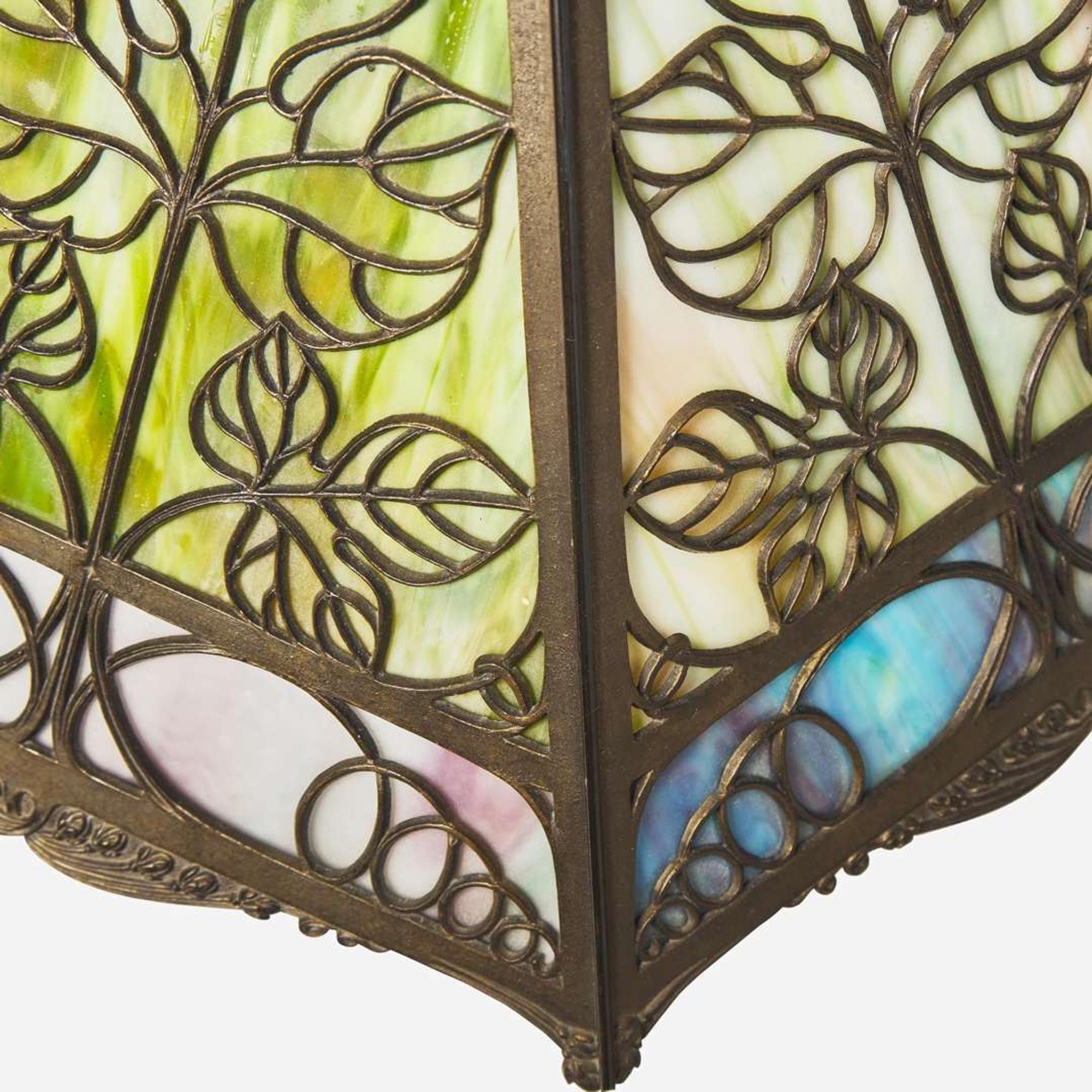 Handel Lamp Company (American, active 1888-1936) and Bradley & Hubbard (American, active 1852-1940) Three Table Lamps, USA, early 20th century