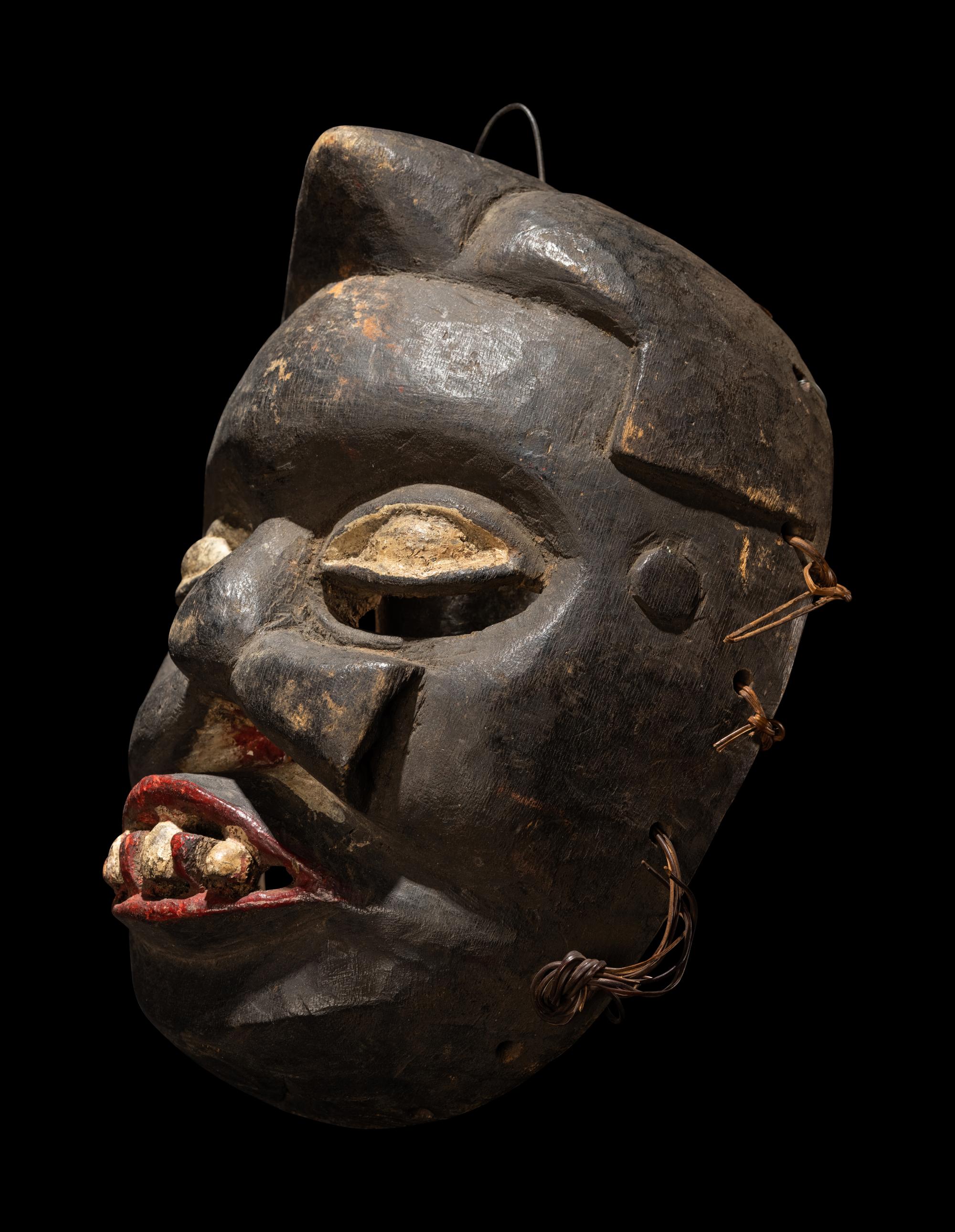 An Ibibio Wood Dance Mask