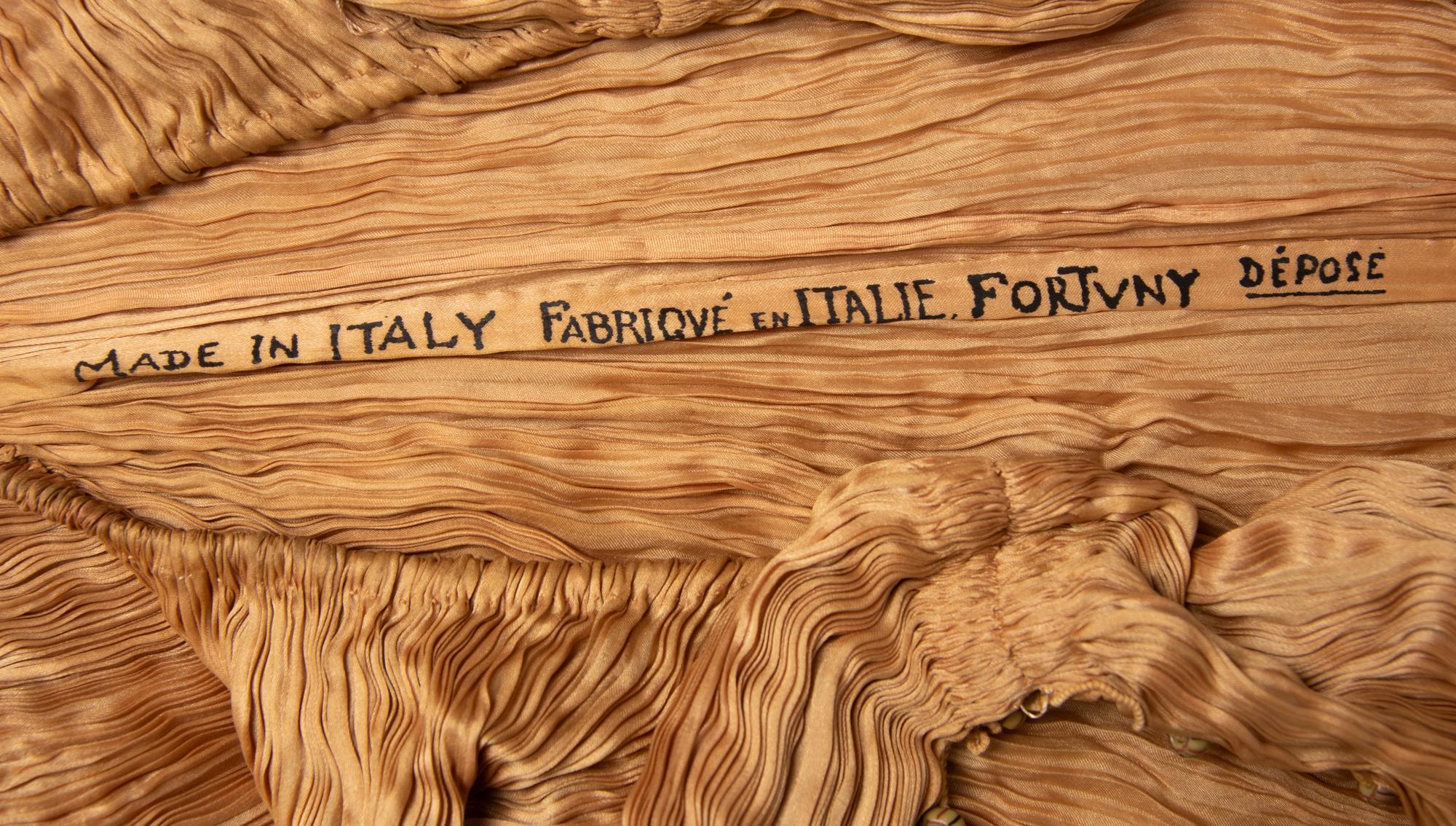 Peggy Guggenheim: Fortuny, Delphos Dress