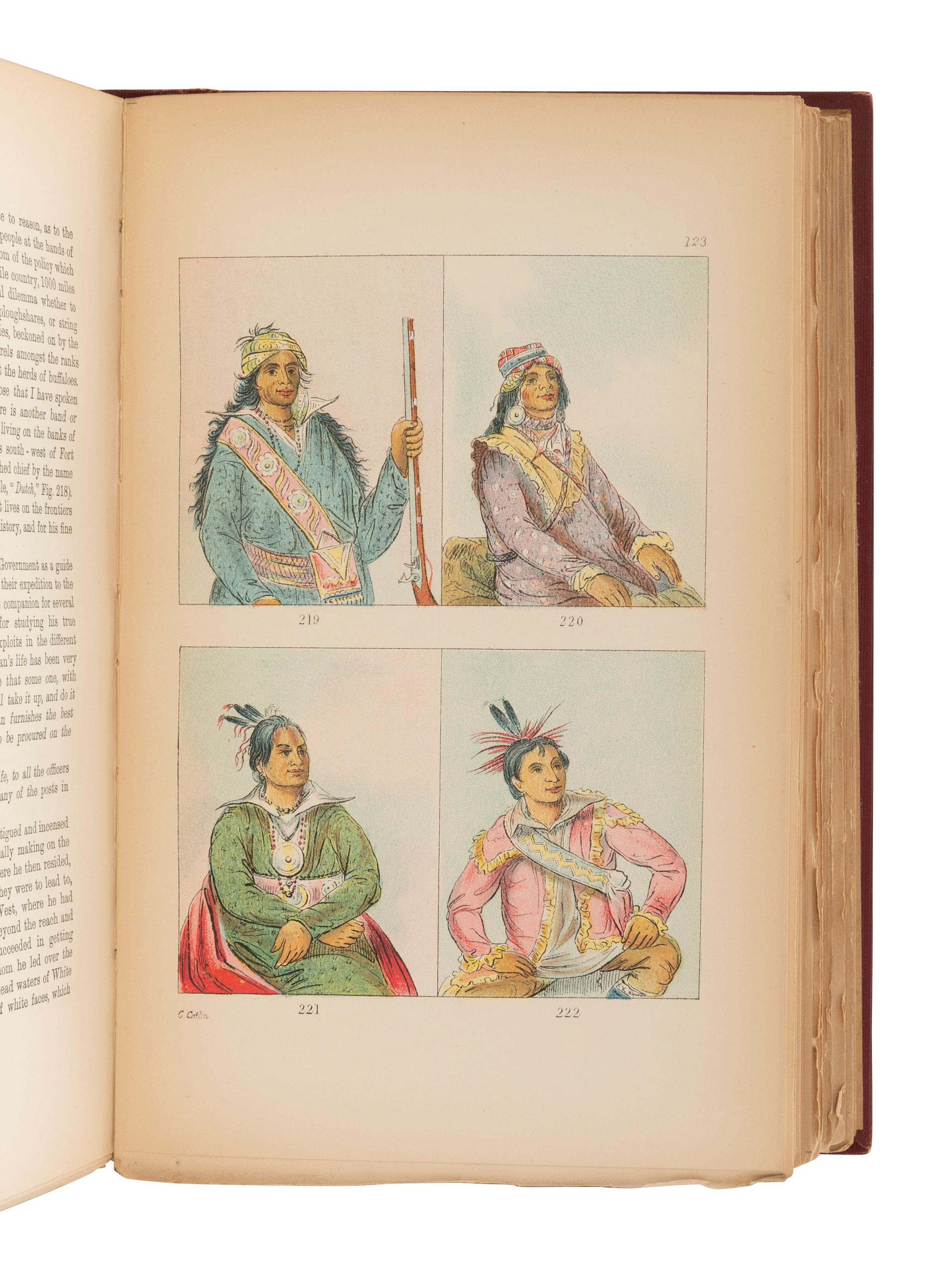 CATLIN, George (1796-1872). North American Indians, Being Letters and Notes on the Manners, Customs, and Conditions ... Edinburgh: John Grant, 1926.
