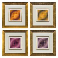 A Set of Four Prints from Tsiga , 1991
