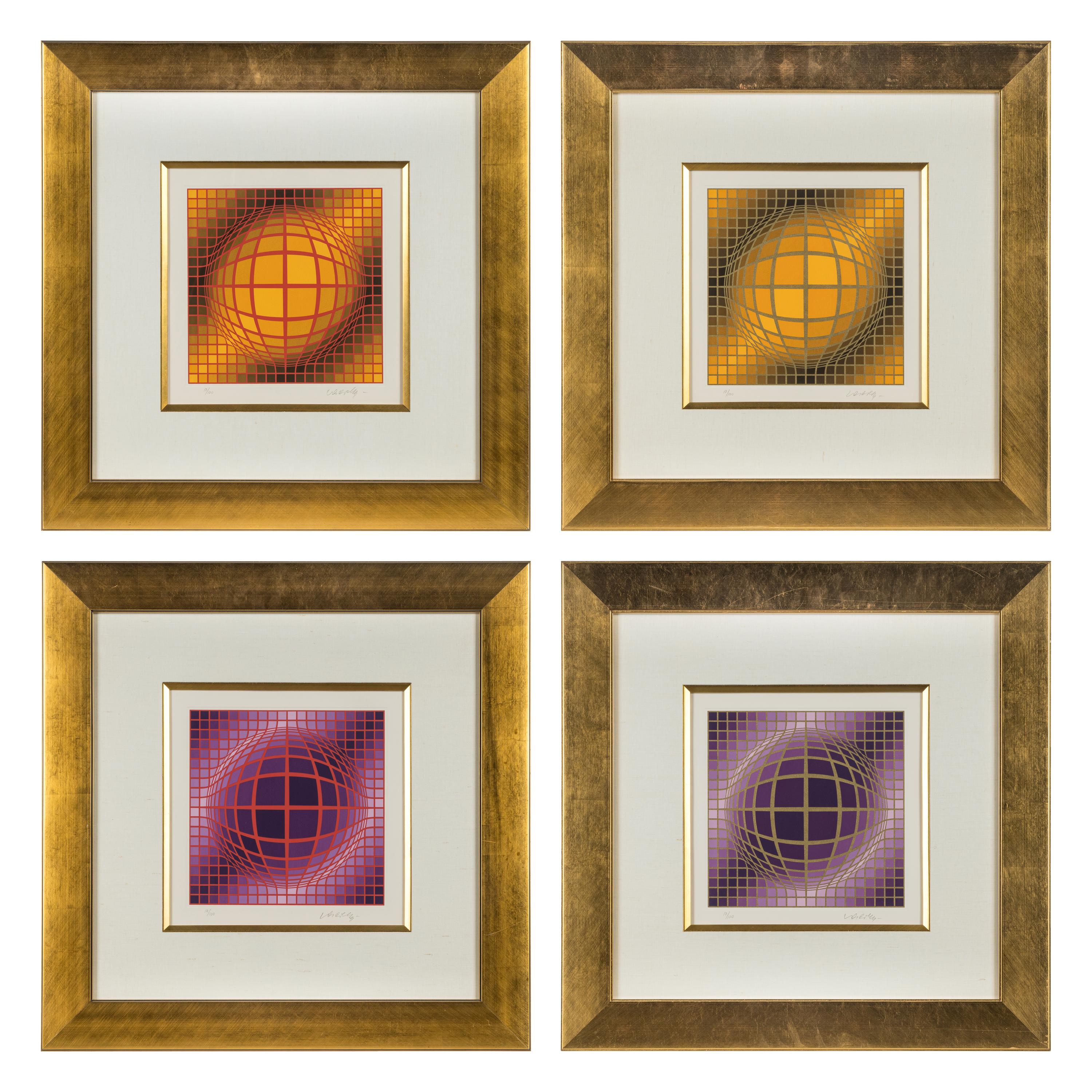 A Set of Four Prints from Tsiga , 1991