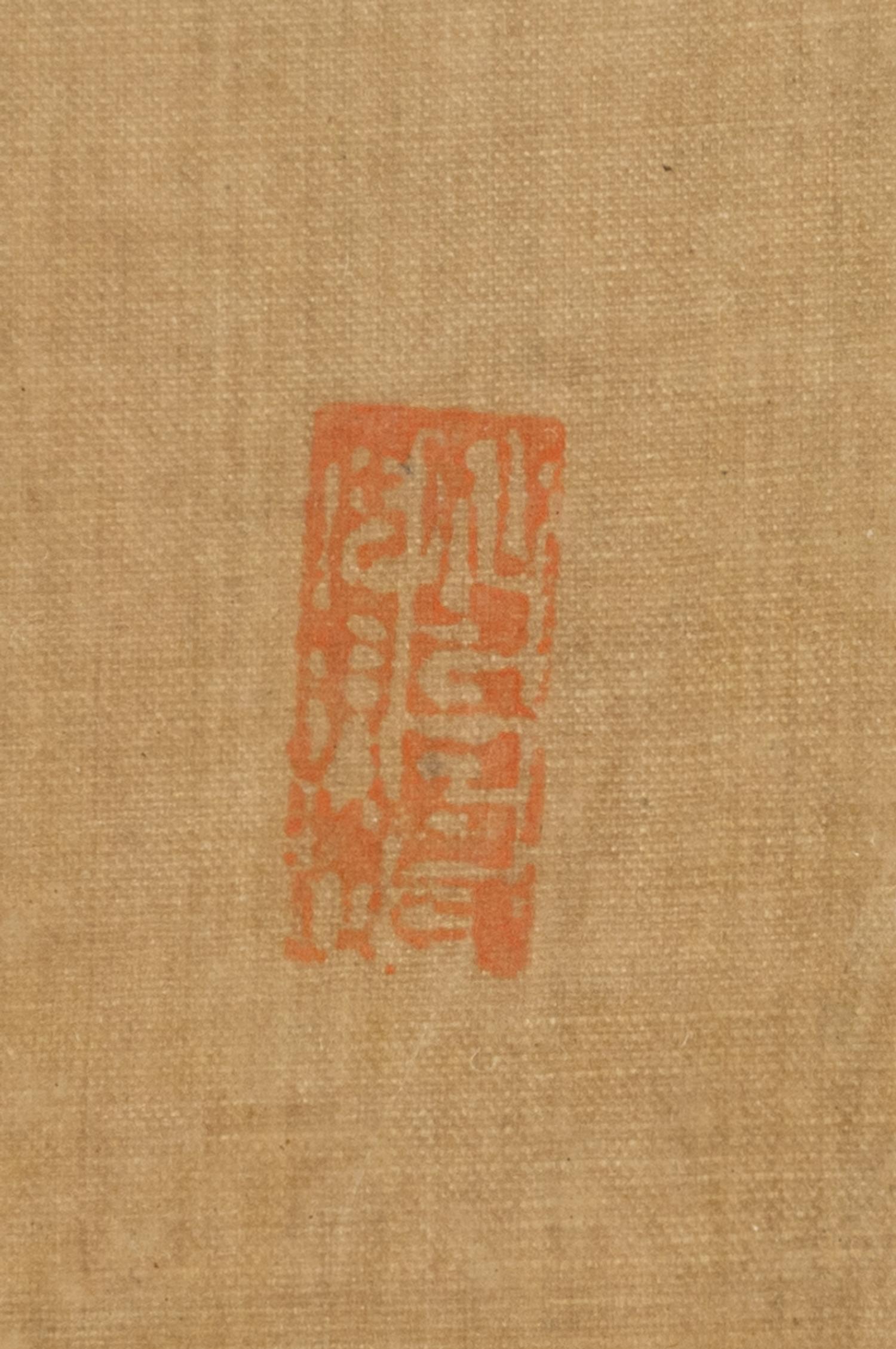 Five Chinese Ink and Color on Silk Paintings