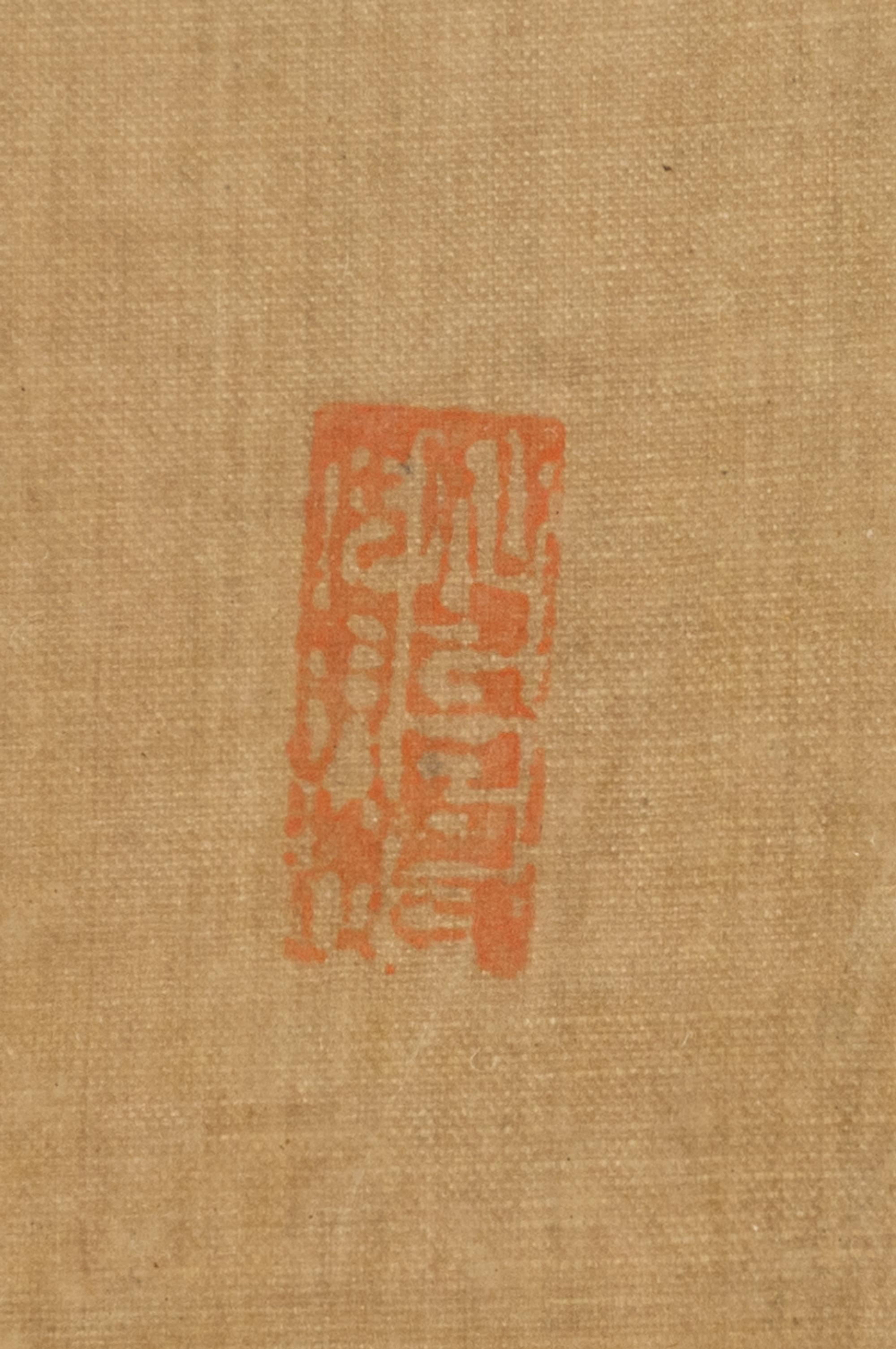Five Chinese Ink and Color on Silk Paintings