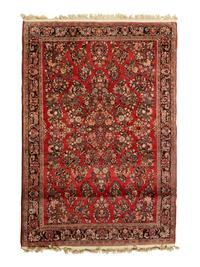 A Sarouk Wool Rug