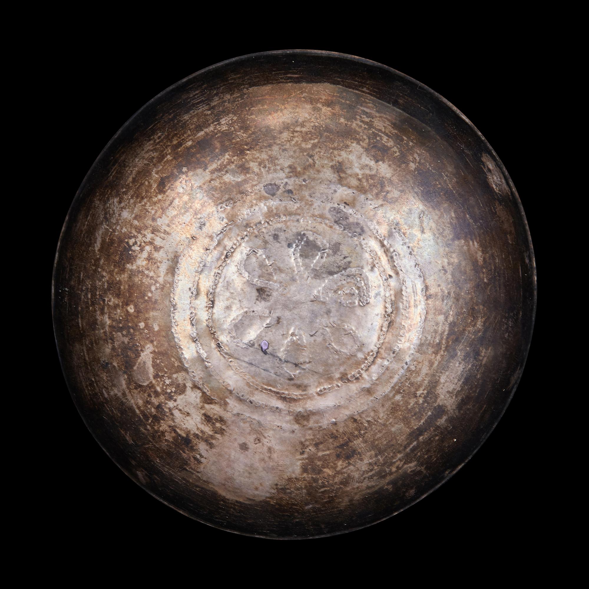 A Byzantine Gilt Silver Bowl