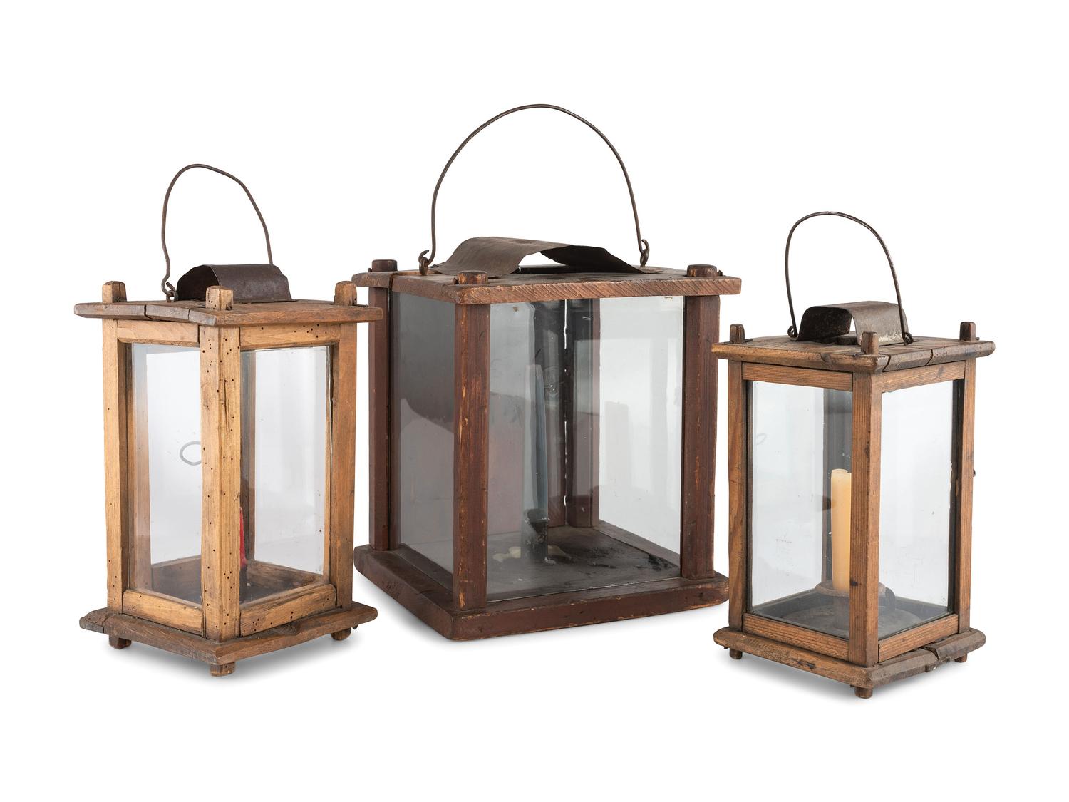 Five Candle Lanterns