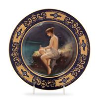 A Vienna Porcelain Cabinet Plate