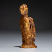 St. Lawrence Island Thule Culture, Mother and Child Figure