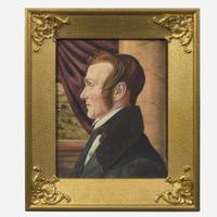 Attributed to Charles Burton (born 1782, active first half 19th century) A Profile Portrait of Charles Gentry (c. 1802-1859) of Richmond, VA