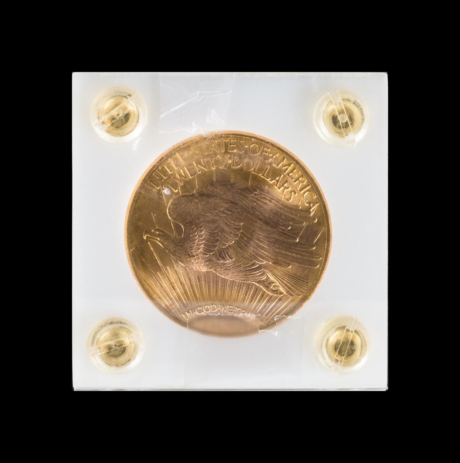 A United States 1924 Saint Gaudens $20 Gold Coin