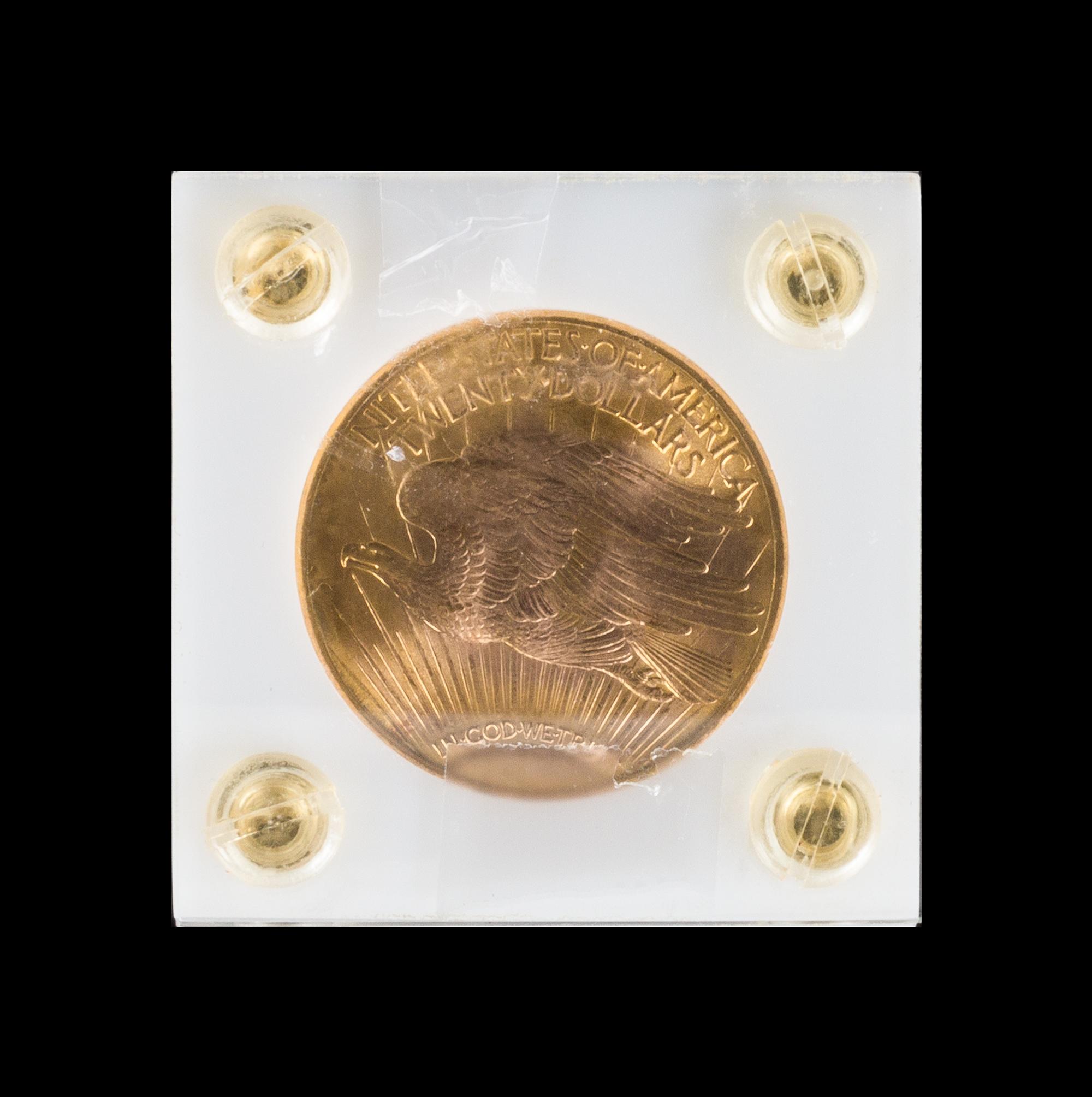 A United States 1924 Saint Gaudens $20 Gold Coin