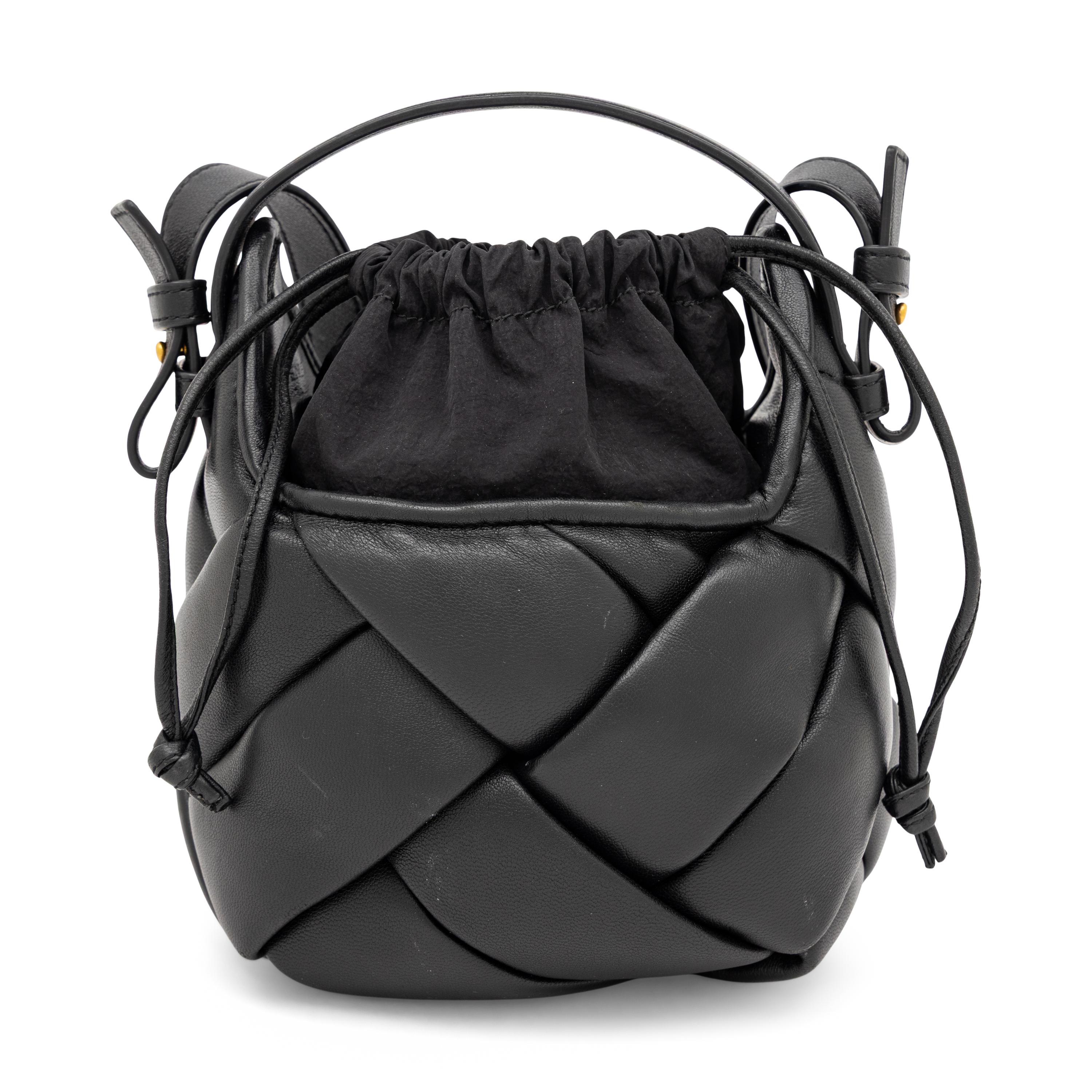 Bottega Veneta, Small Helmet Bag in Padded Woven Leather