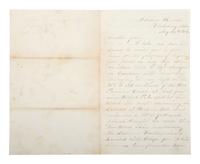 [CIVIL WAR - NAVY]. A group of 4 documents with Vicksburg and Mississippi Squadron interest, comprising: