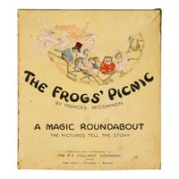 [Movable Books]. McCommon, Frances. The Frogs' Picnic . Joliet, et al: P.F. Volland Company, 1931.