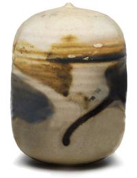 Glazed porcelain Moonpot toshiko takaezu (1922-2011)