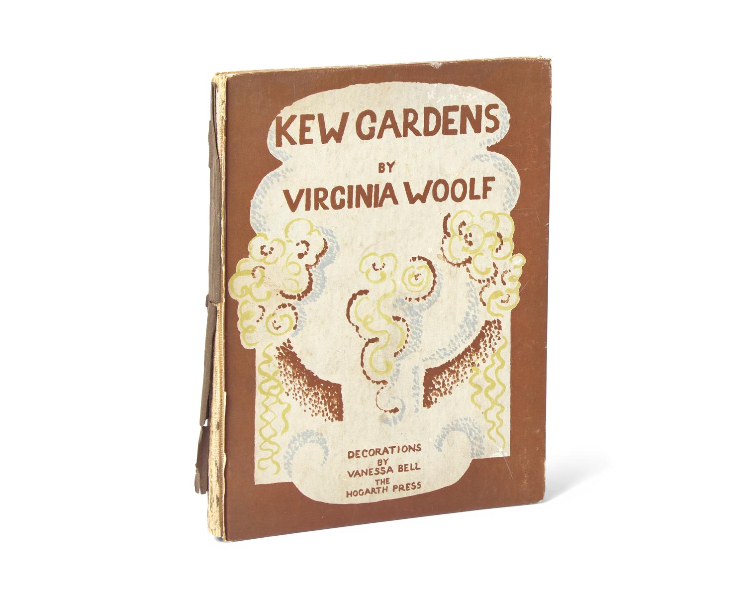 WOOLF, Virginia (1882-1941). Kew Gardens. London: The Hogarth Press, 1927.