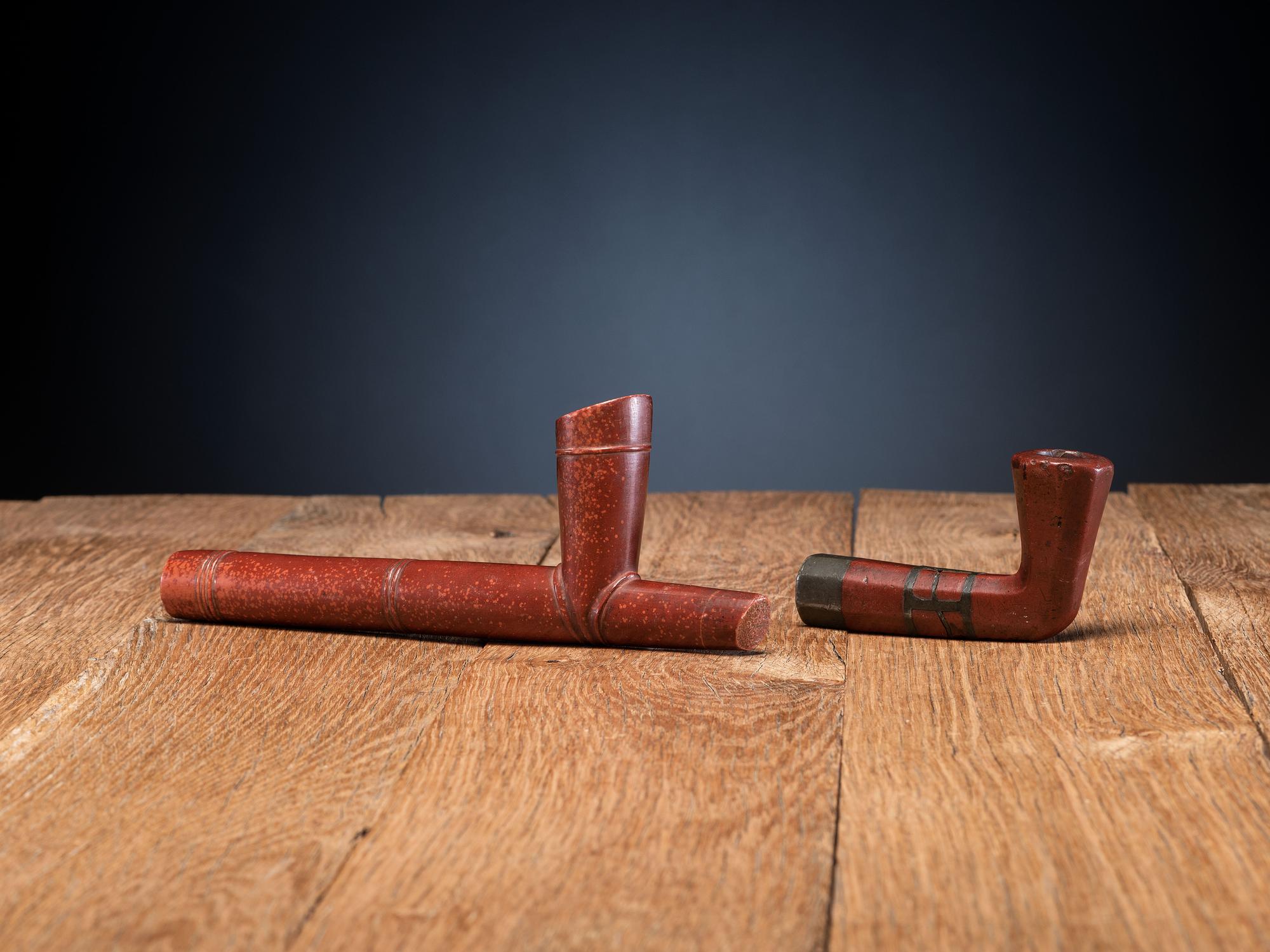 Western Great Lakes Catlinite Pipe Bowls