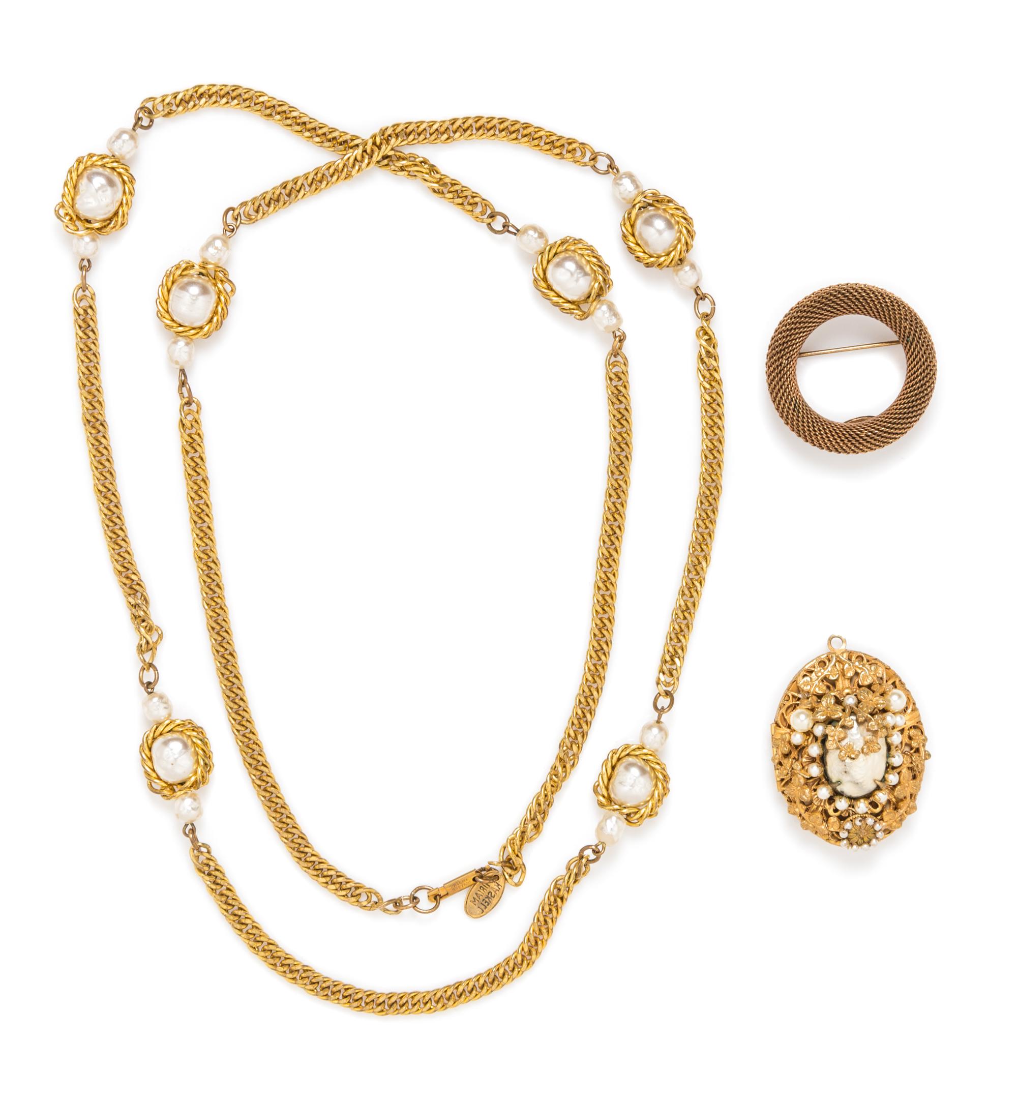 A Collection of Miriam Haskell Jewelry,