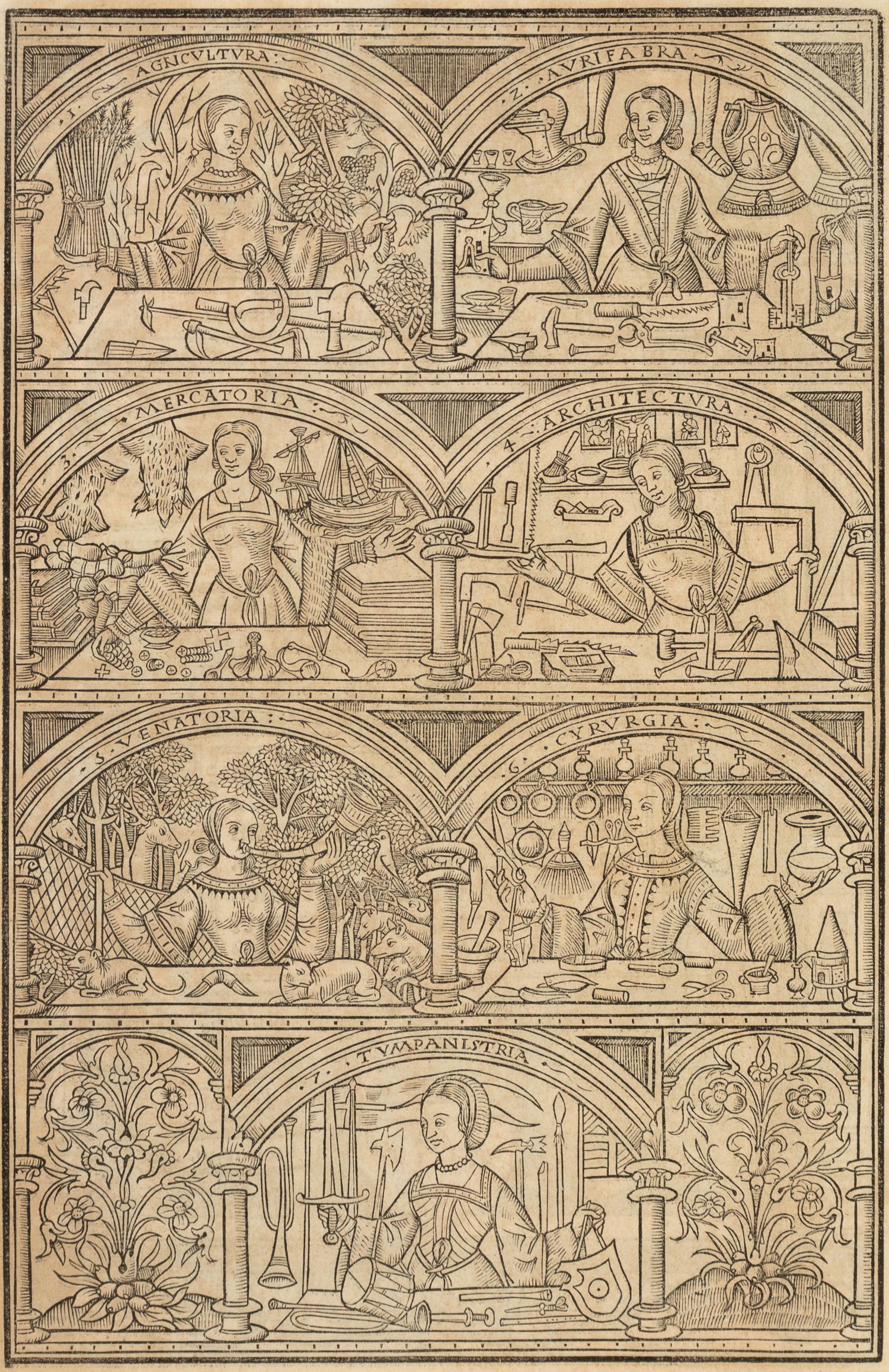 La famille (together with four old master engravings)