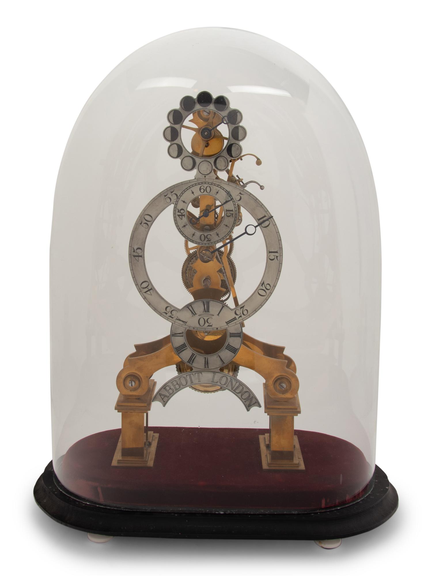 An English Skeleton Clock