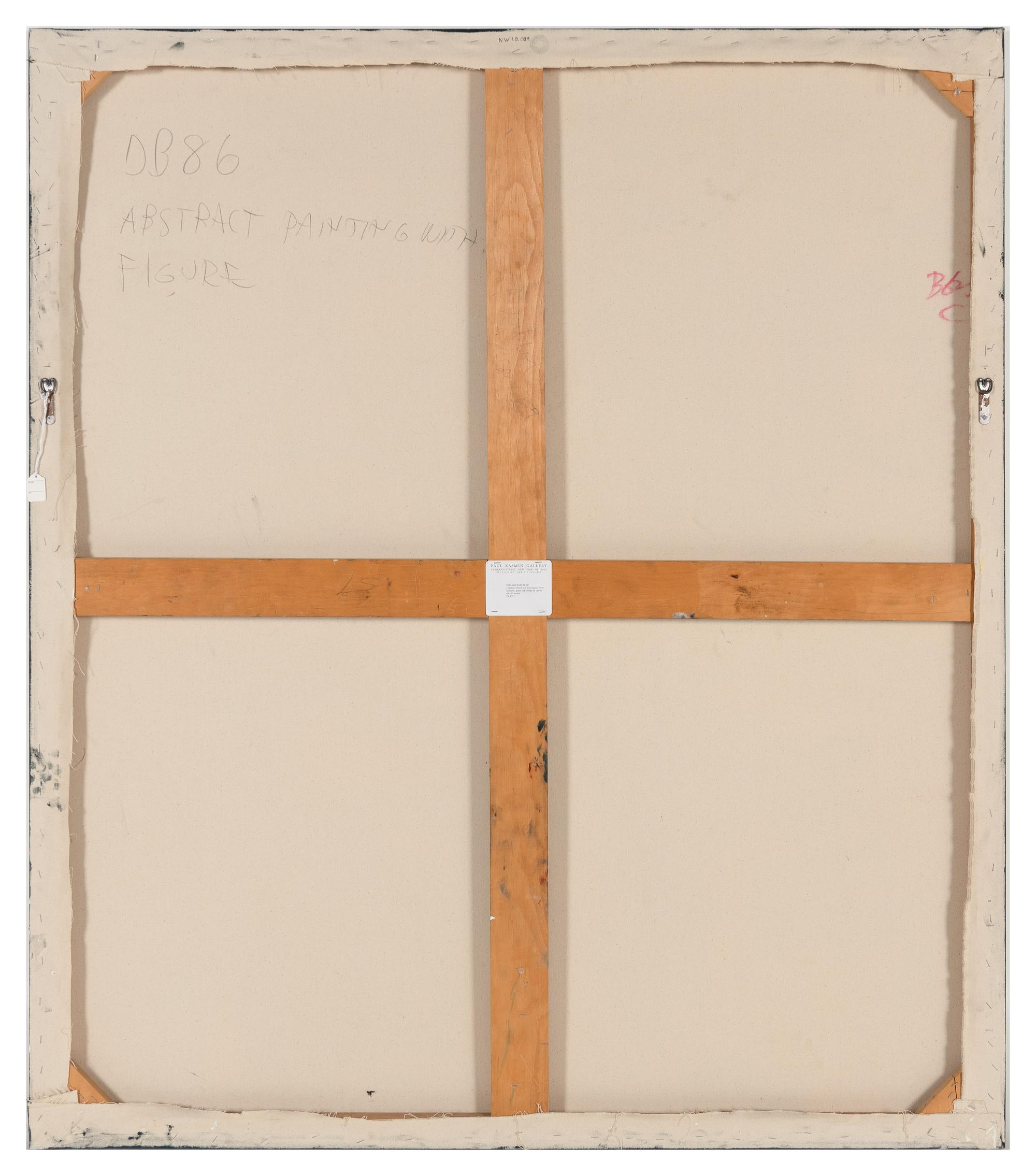 Untitled (Abstract Painting with Figure) , 1986