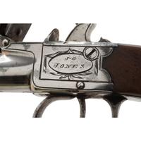 Lot of Three English Turn-Off Pistols