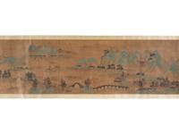 Bearing Signature of Zhao Boju (Chinese, 1120-1182) 趙伯駒 （款）