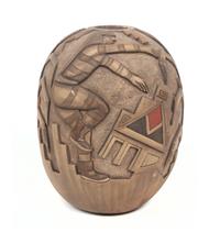 Thomas Polacca Nampeyo (1935-2003), Hopi Pottery Jar Height 6 1/2 inches.