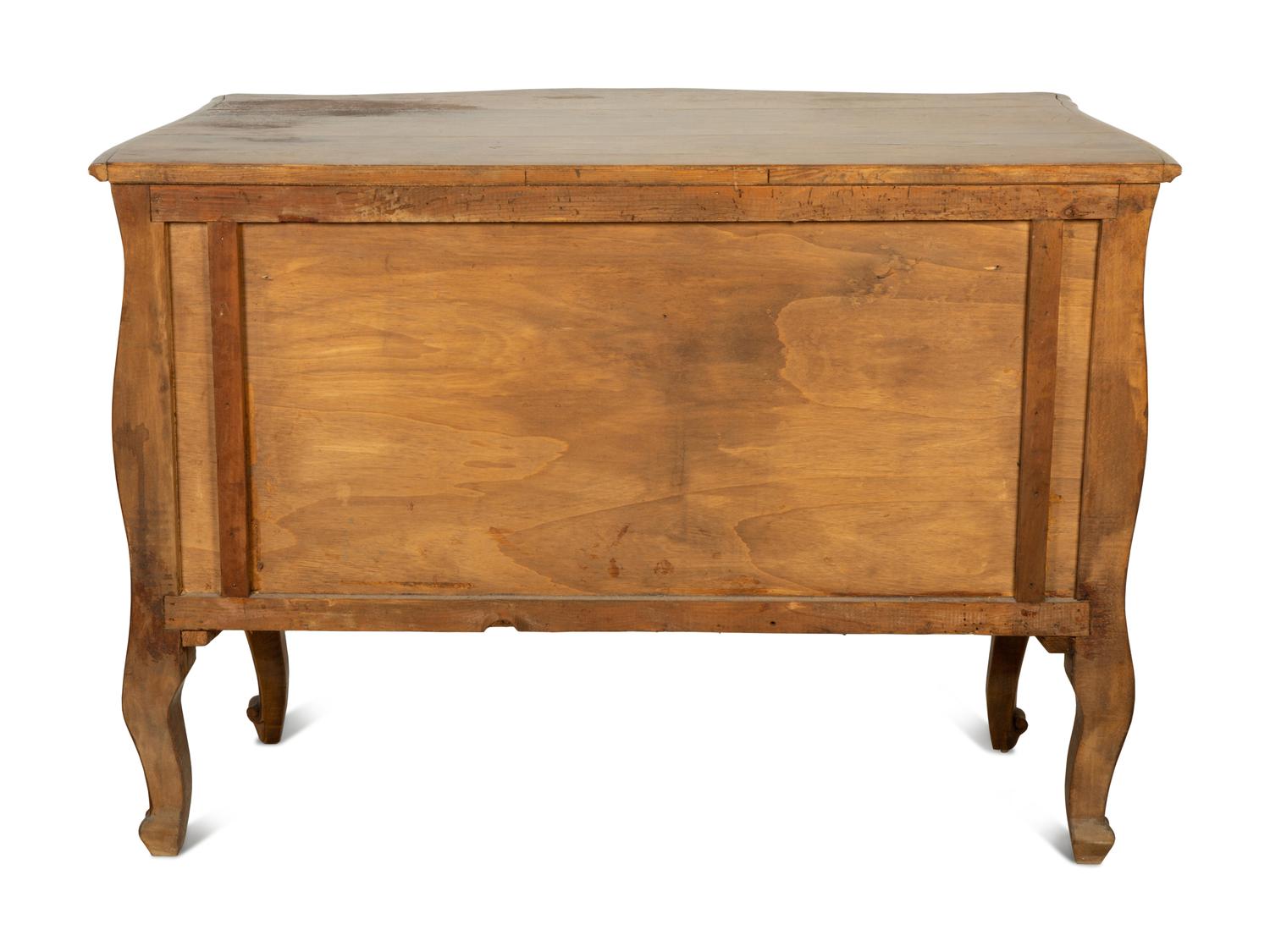 A Louis XV Provincial Style Walnut Commode