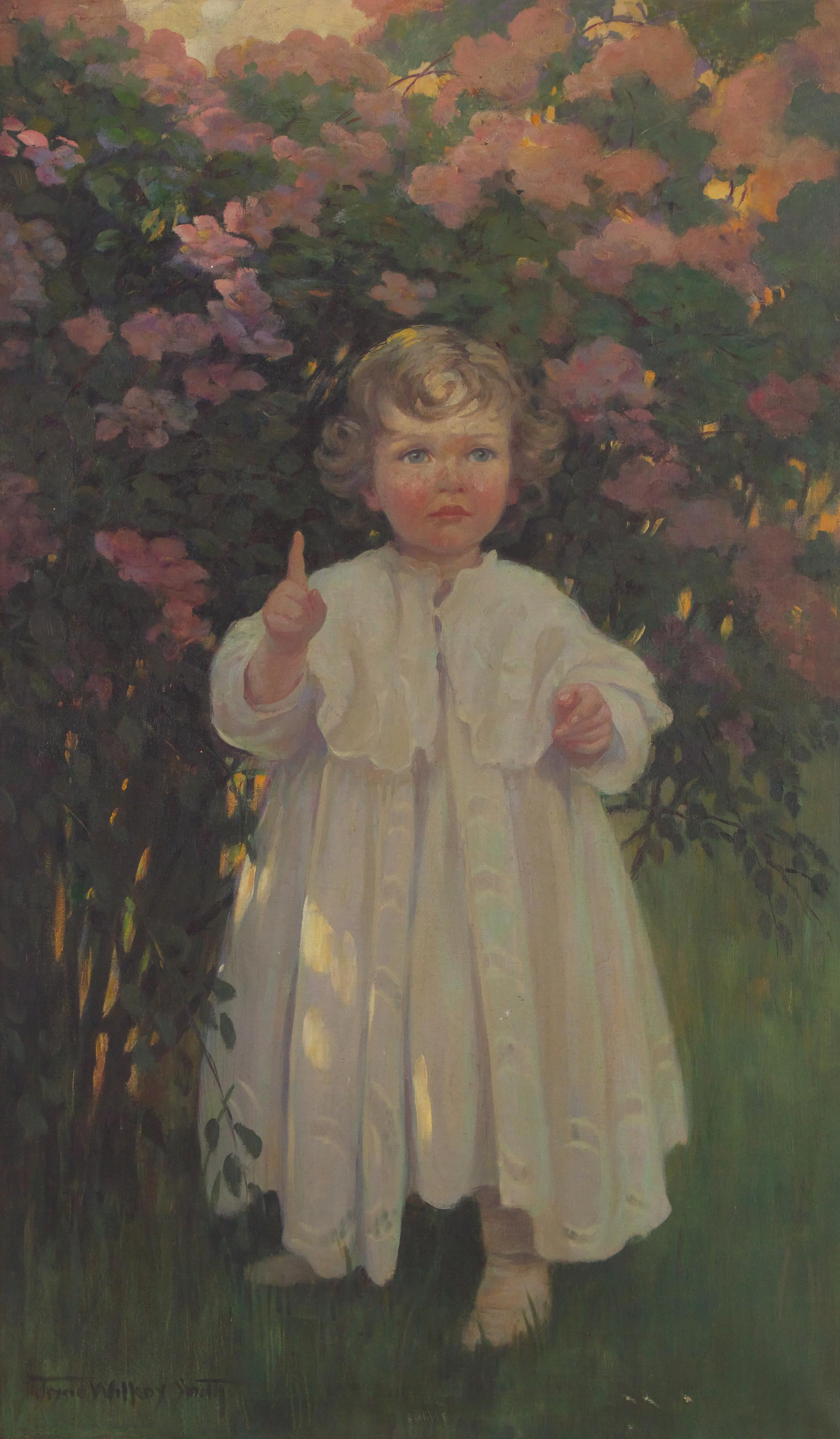 In the Rhododendron Garden , c. 1913