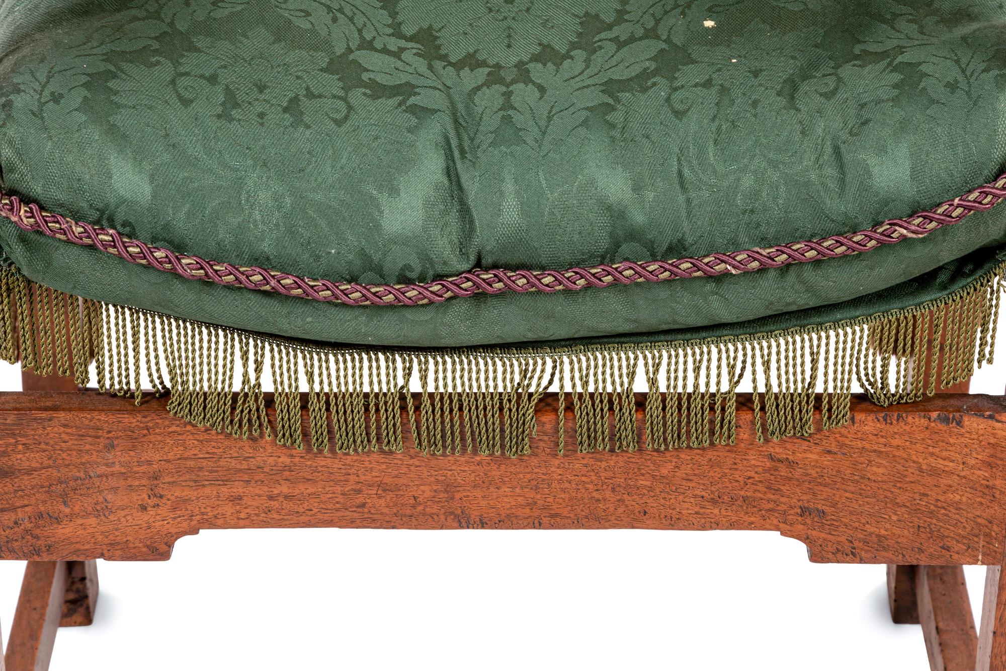 A Franco-Flemish Walnut Armchair