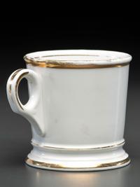 A Mailman's Porcelain Occupational Shaving Mug