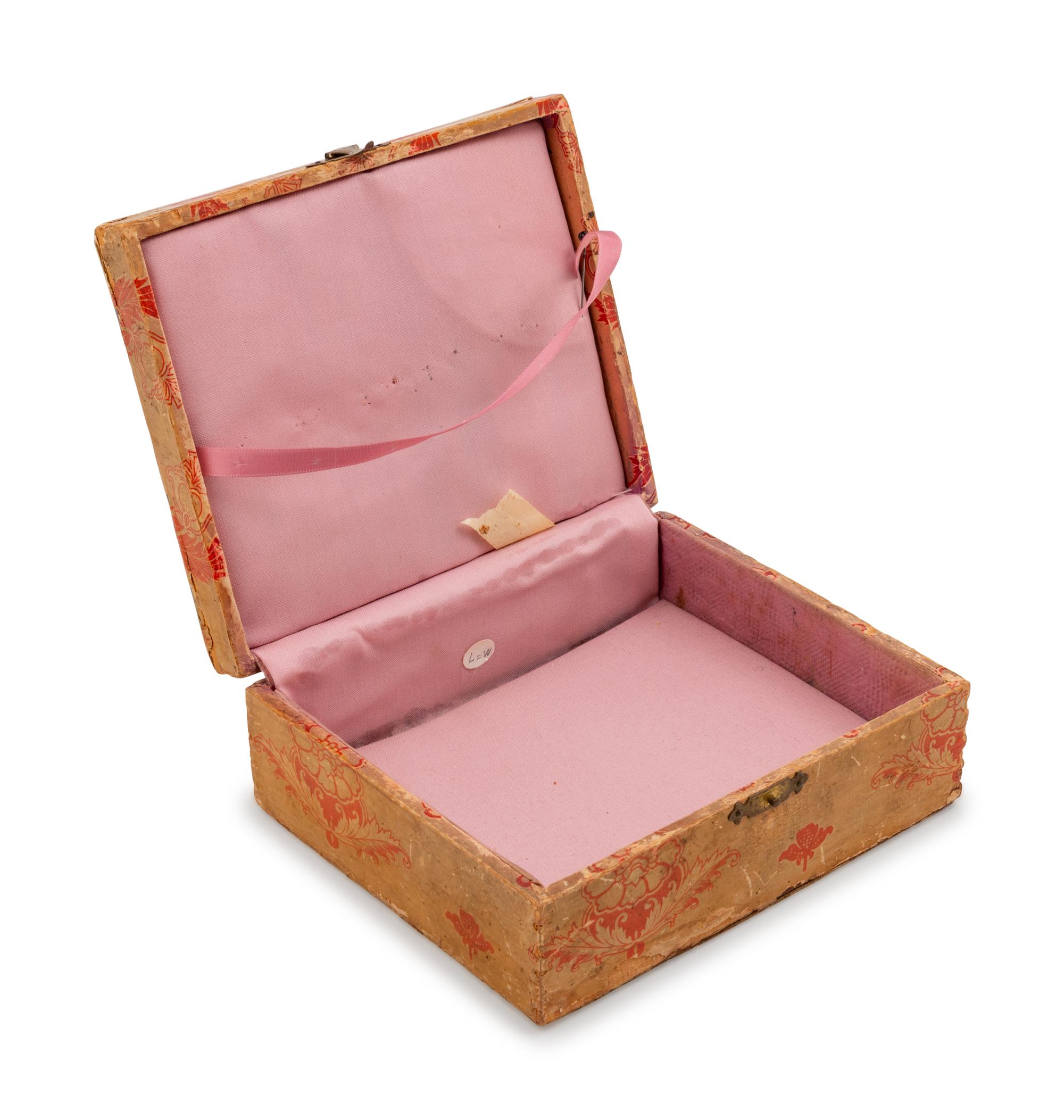 Five Needlework Boxes and a Spool Caddy with Pin Cushion