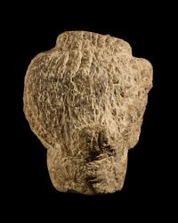 A Coptic Limestone Bust of Zeus