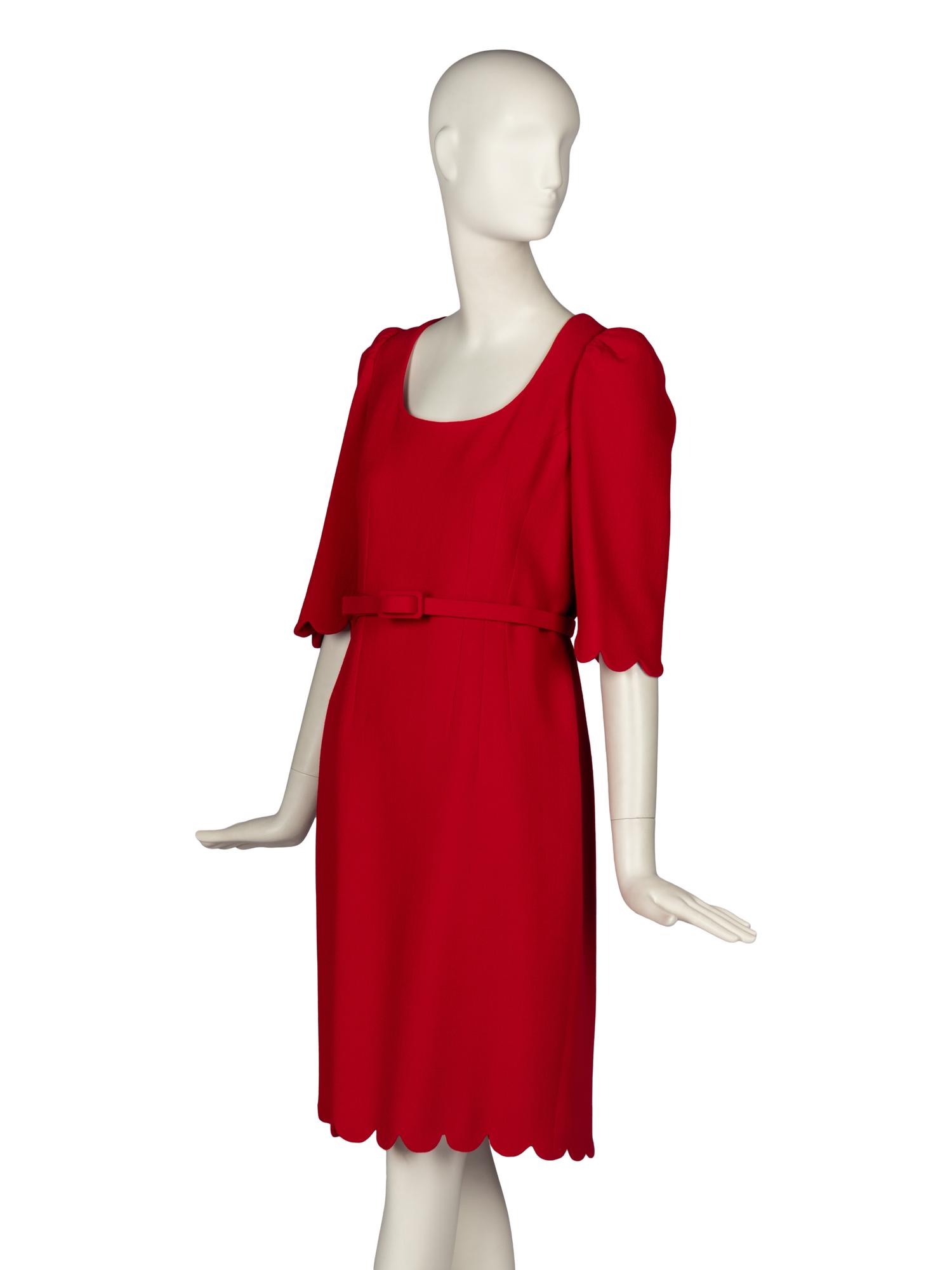 Andrew Gn Dress and Jacket With Belt